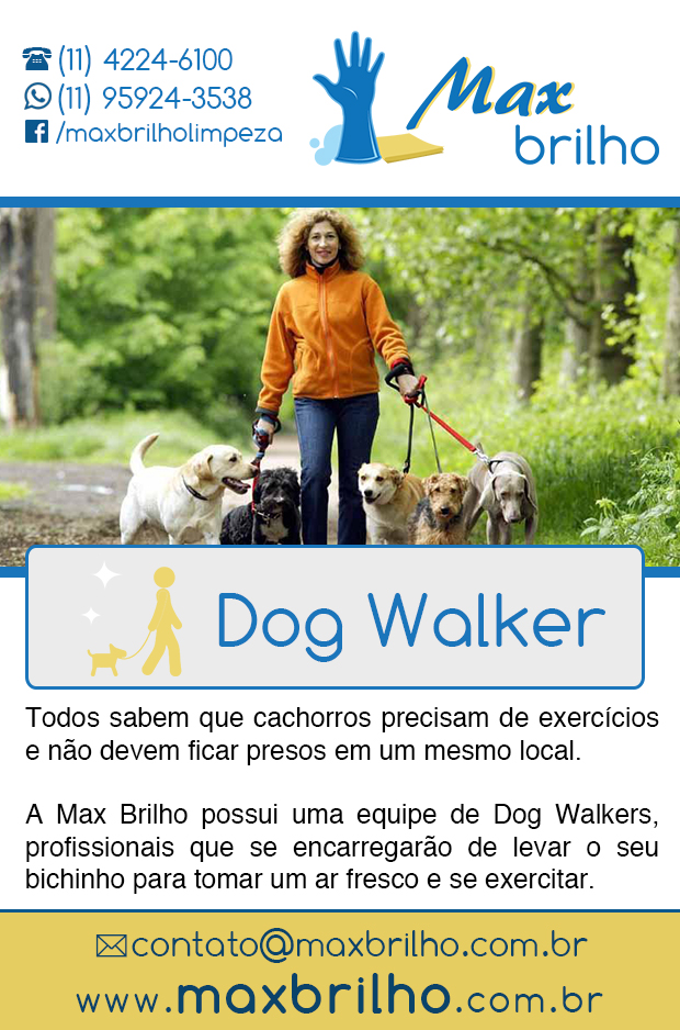 Max Brilho - Dog Walker em Diadema, Jardim das Naes