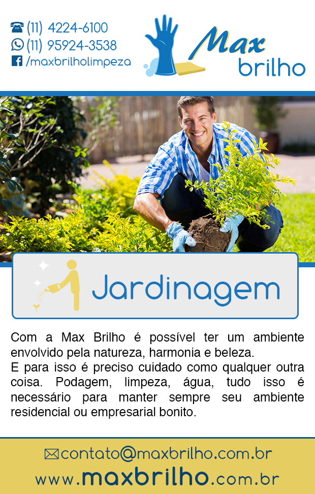 Max Brilho - Jardinagem em So Bernardo do Campo, Ferrazpolis