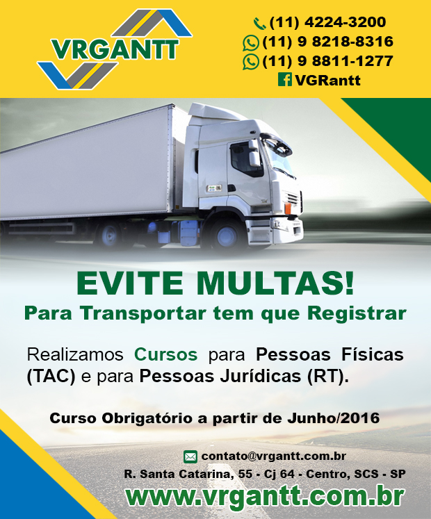 VGRantt - Cursos ANTT em So Caetano do Sul