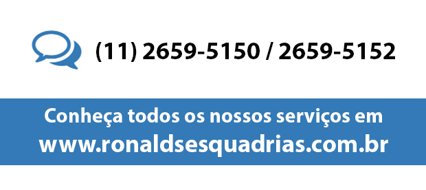 Ronalds - Esquadrias de Alumnio para Prdios e Condomnios em Ipiranga, Zona Sul, So Paulo.