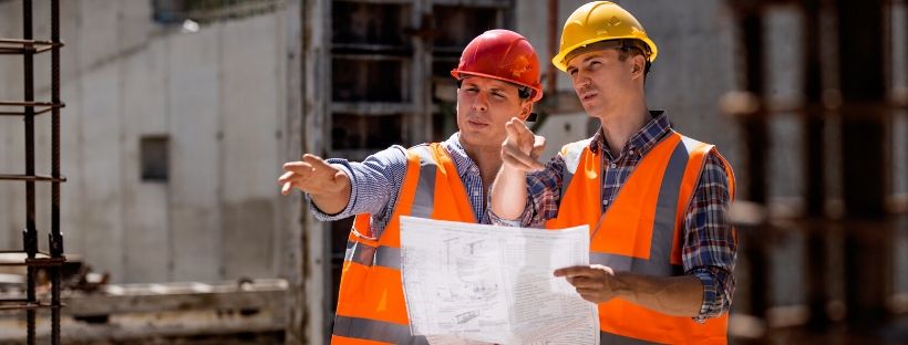 Gesto de obras em contagem