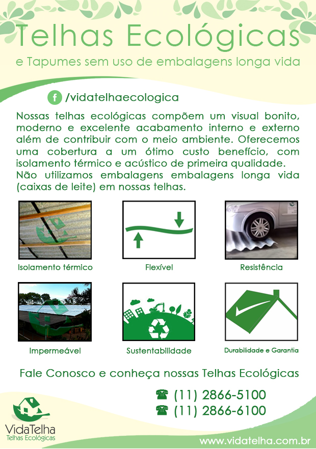 Vida Telha - Tapumes Ecolgicos em Diadema, Vila Nogueira