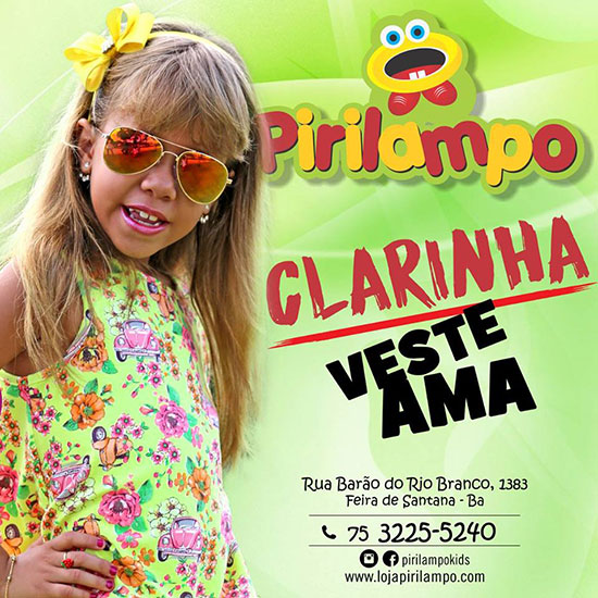 Moda Infantil em Feira de Santana - Pirilampo Kids e Teens