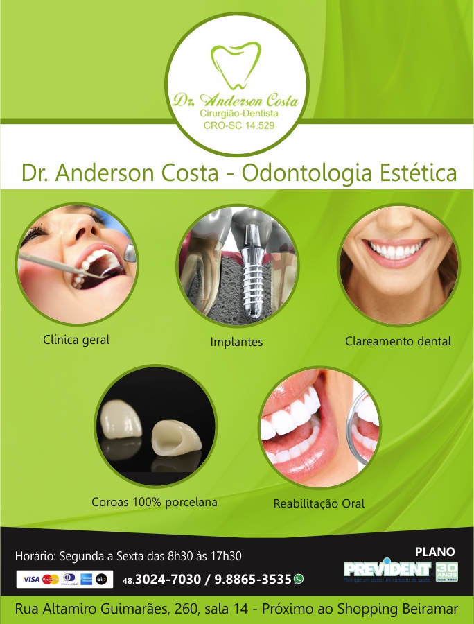 Dentistas no Centro de Florianpolis, Odontologia Esttica, Implantes, Consultrio Odontolgico