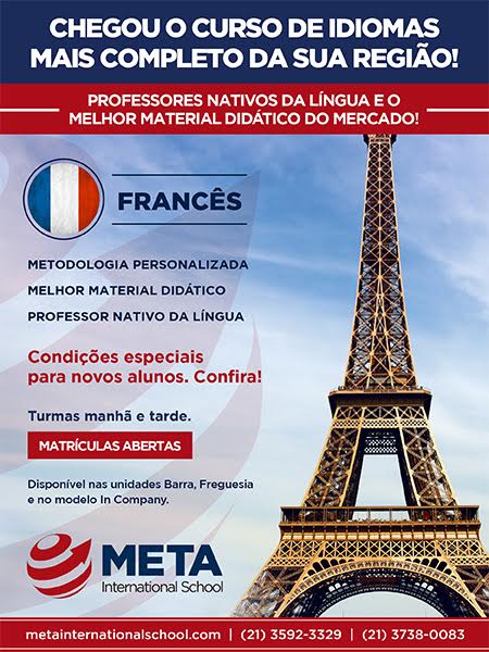 Curso de Francs- Aulas de Francs e Portugus para Estrangeiros na Freguesia Jacarepagu