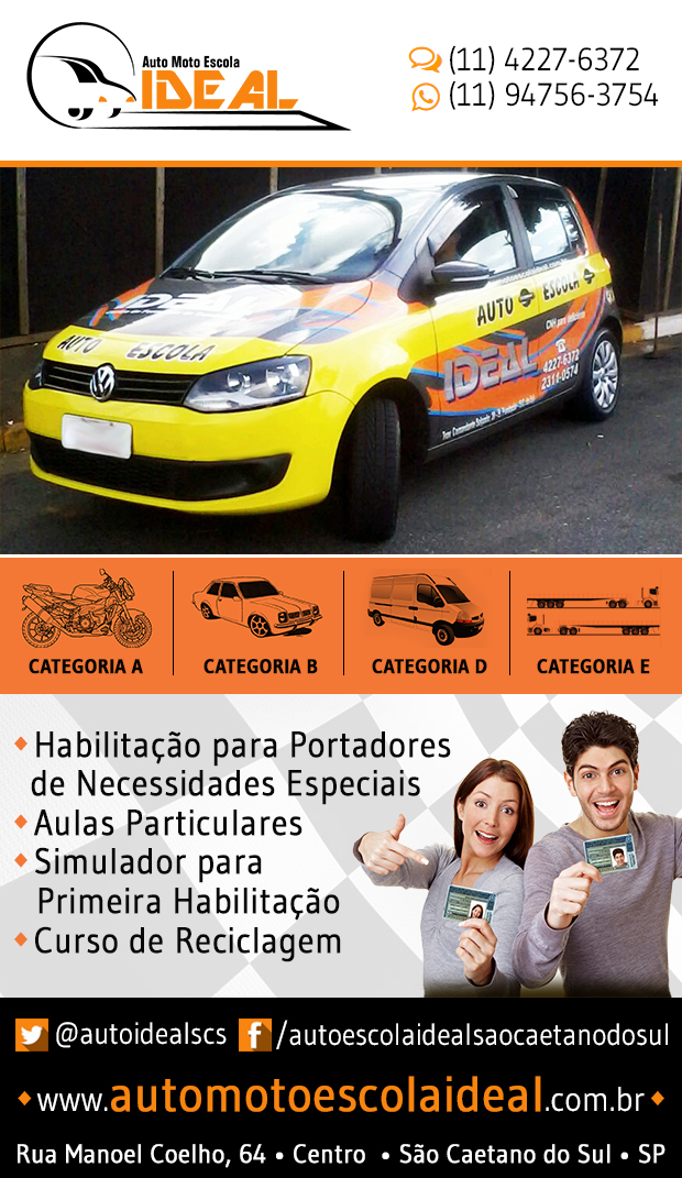 Auto Moto Escola Ideal - Habilitao para portadores de Necessidades Especiais em So Caetano do Sul,Prosperidade