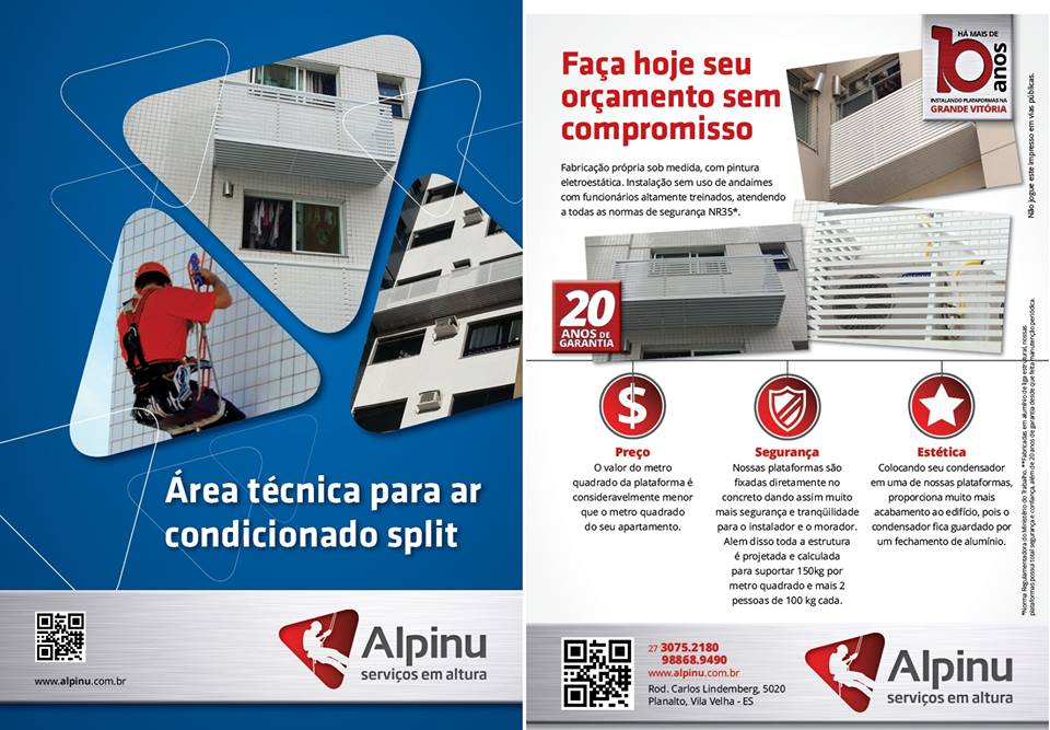ALPINU - Servios em Altura: Alpinismo industrial e predial em Vila Velha ES
